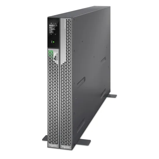 APC Smart-UPS Ultra On-Line, 5kVA, Lithium-Ionen, Rack/Tower 2HE, 230V, festverdr. 3-adriger Ausgang, Netzwerkkarte, verlängerte Laufzeit, mit Rackkit APC Smart-UPS Ultra On-Line, 5kVA, Lithium-Ionen, Rack/Tower 2HE, 230V, festverdr. 3-adriger Ausgang, Netzwerkkarte, verlängerte Laufzeit, mit Rackkit