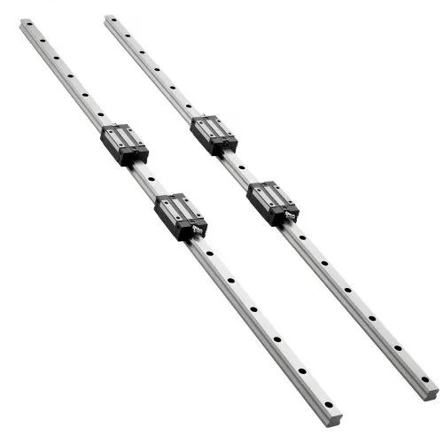 VEVOR Linearführungen HGR20, 2er-Pack 1000 mm Linearschienen & 4 Stk. Gleitblöcke, rostfrei & hochpräzise, Gleitschienen für Heimwerker, CNC-Fräsen, Drehmaschinen, Fräsmaschinen, 3D-Drucker – Bild 10