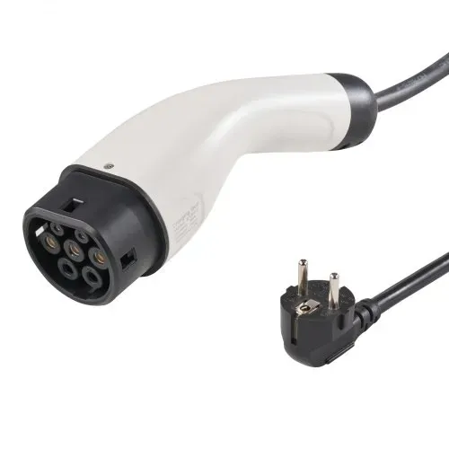 VEVOR Tragbares EV-Ladegerät mit LCD-Display 3,68 kW Ladegerät für Elektrofahrzeuge EV-Ladekabel Typ 2(IEC62196) CEE 7/7 Stecker 16A 1-Phasig EV-Ladestation 8,6m Kabellänge IP66 Wasserdicht Wallbox – Bild 10