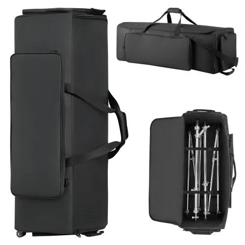 VEVOR Schlagzeugtasche, Drummer Hardware Bag, 1020x470x330 mm, mit verstellbaren Schulterriemen, Rollen & 4 Außentaschen, wasserabweisend & gepolstert, sicherer Transport von Equipment & Instrumente VEVOR Schlagzeugtasche, Drummer Hardware Bag, 1020x470x330 mm, mit verstellbaren Schulterriemen, Rollen & 4 Außentaschen, wasserabweisend & gepolstert, sicherer Transport von Equipment & Instrumente