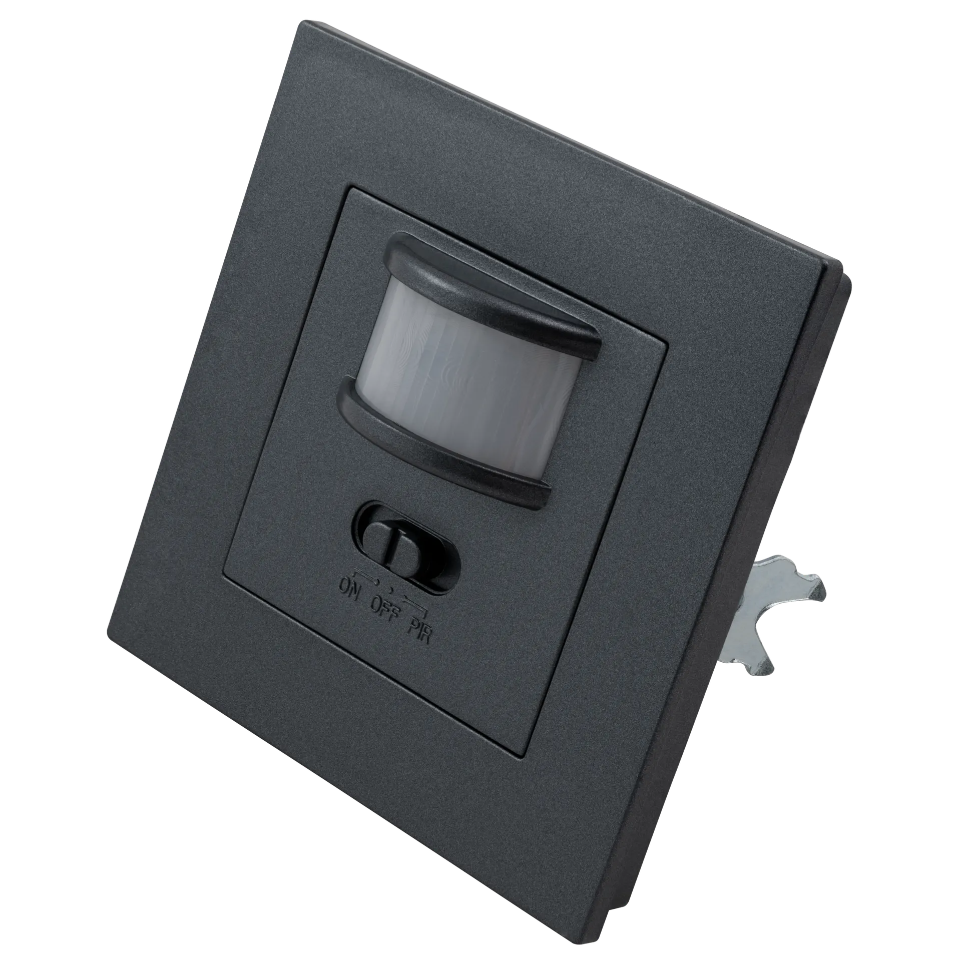 Unterputz IR Bewegungsmelder McShine ''LX-23'' 160°, 500W, LED geeignet, anthrazit – Bild 2