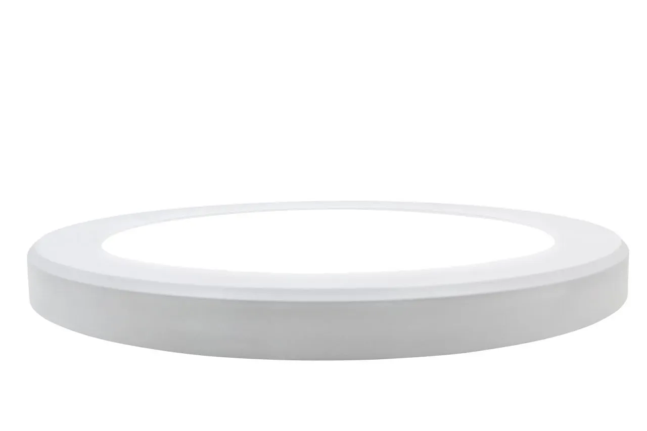 Synergy 21 LED light panel rund 28W weiss 3000K/4000K/5700K CCT einstellbar TRIAC dimmbar – Bild 2