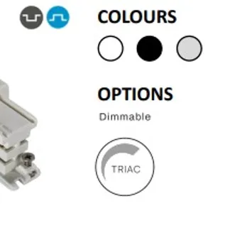 Powergear 3PH EINSPEISER, LINKS, Weiß, Aufbau Powergear 3PH EINSPEISER, LINKS, Weiß, Aufbau