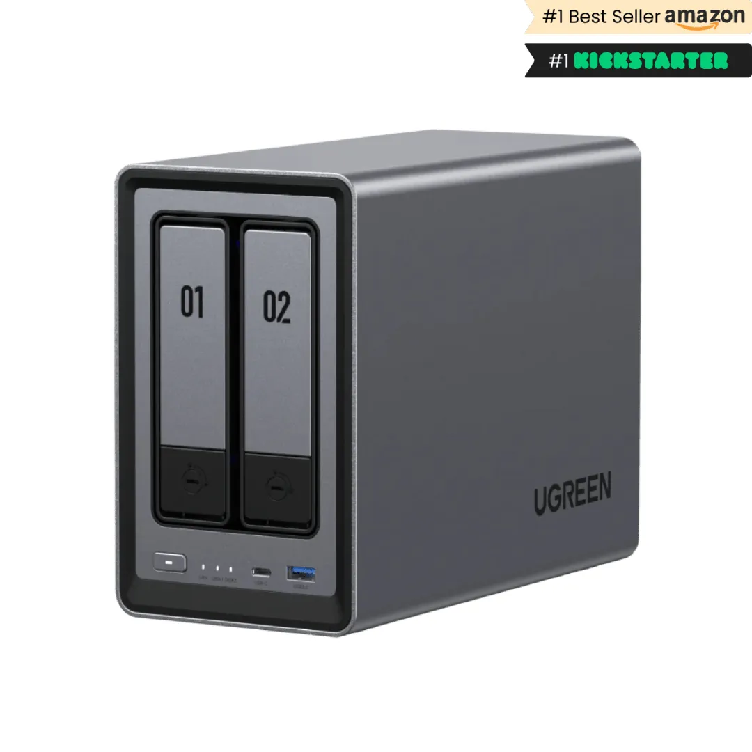 Ugreen NASync DXP2800 NAS System 2-Bay Kompakt Intel® N N100 8 GB DDR5 0 TB UGOS Pro Schwarz Ugreen NASync DXP2800 NAS System 2-Bay Kompakt Intel® N N100 8 GB DDR5 0 TB UGOS Pro Schwarz