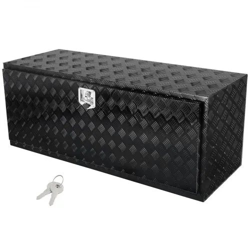 VEVOR Truckbox Werkzeugbox, Unterboden-Anhängerbox, Werkzeugkasten 1524 x 610 x 610 mm Pickup-Aufbewahrungsbox, Aluminiumlegierung, 50 kg belastbarer Werkzeugkasten, abschließbare Aufbewahrungsbox VEVOR Truckbox Werkzeugbox, Unterboden-Anhängerbox, Werkzeugkasten 1524 x 610 x 610 mm Pickup-Aufbewahrungsbox, Aluminiumlegierung, 50 kg belastbarer Werkzeugkasten, abschließbare Aufbewahrungsbox