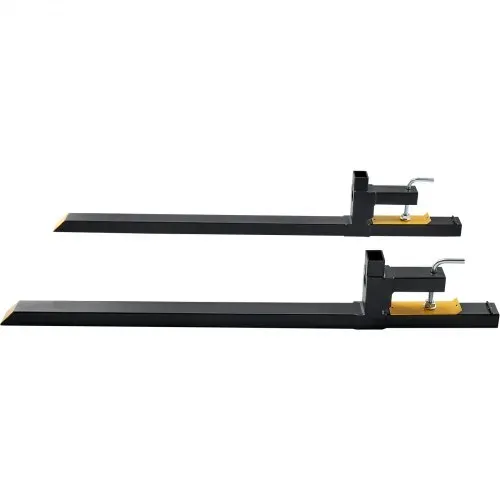VEVOR Palettengabel 1490x70x230mm Gabelträger 907kg Tragfähigkeit Gabelzinken 149cm Gesamtlänge mit 109,2cm-Gabelblatt Gabelstapler Gabelstaplerzinken Frontlader Palettenrahmen – Bild 10