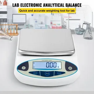 VEVOR Präzisionswaage 5000g 0.01g Hochpräzise Digitale Elektronische Waage Labor-Analysewaagen Laborwaage Schulwaage Schmuckwaage Feinwaage digital Milligramm Waage Digitalwaage Kalibriergewicht VEVOR Präzisionswaage 5000g 0.01g Hochpräzise Digitale Elektronische Waage Labor-Analysewaagen Laborwaage Schulwaage Schmuckwaage Feinwaage digital Milligramm Waage Digitalwaage Kalibriergewicht