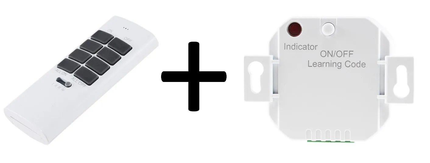 Funk Starter-Set No.1 „Pilota Casa“ Fernbedienung + UP Empfänger, 433,92Mhz Funk Starter-Set No.1 „Pilota Casa“ Fernbedienung + UP Empfänger, 433,92Mhz