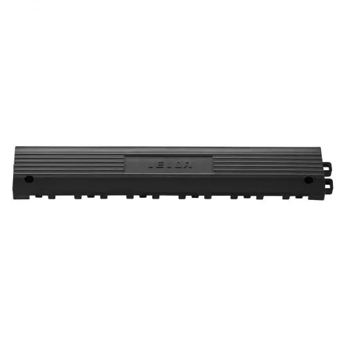 VEVOR 11 Stk. Rampenstück für Garagenboden Belag, 31 x 6 cm Auffahrrampe für Klickfliesen, PP Rampe mit 4 Eckstück Rutsch für Werkstattboden Garagenboden Klickfliesen, NUR für VEVOR Drainagematten – Bild 9