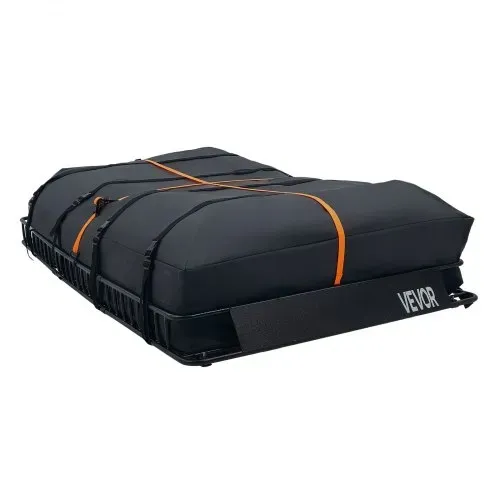 VEVOR Dachkorb Auto 2286 x 1720 x 152 mm Dachträgerkorb (Q195-Legierungsstahl) mit Wasserdichter Tasche (Oxford) und Ratschengurten 113,4 kg Tragkraft Dachgepäckträger für SUV Lkw Pkw Autodachkorb – Bild 10
