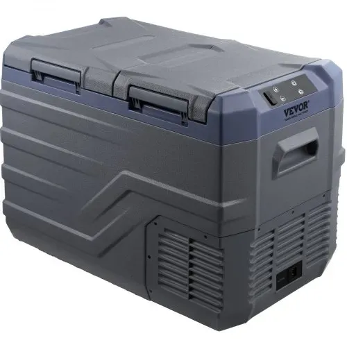 VEVOR Autokühlschrank, 12-Volt-A tragbarer 32-Liter-Gefrierschrank mit zwei Zonen, einstellbarer Bereich von -4℉ bis 68℉, 12/24 V DC und 100-240 V AC-Kompressorkühler für Outdoor, Camping, Wohnmobil – Bild 9