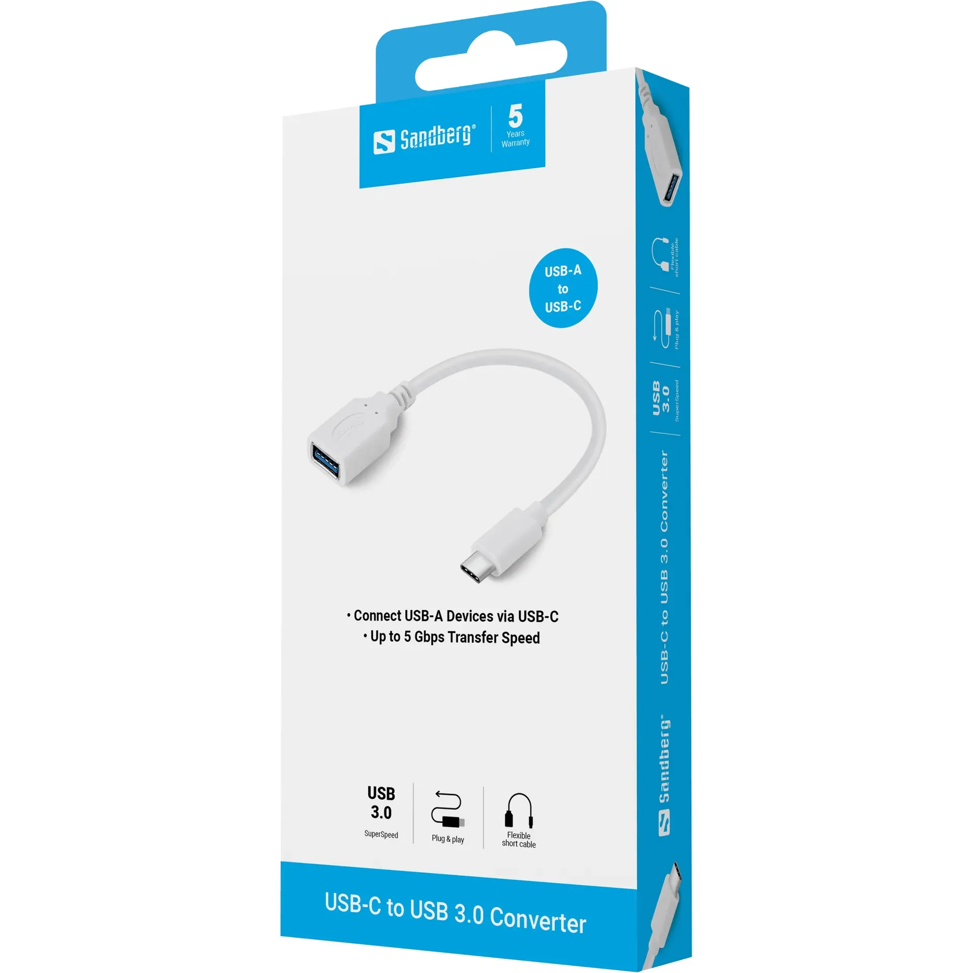 Sandberg USB-C to USB 3.0 Converter – Bild 3