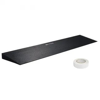 VEVOR Schwellenrampe Vollgummi Türschwellenrampe Max. Tragfähigkeit bis zu 15Tonnen Bordsteinrampe 90x20x4cm Rollstuhlrampe mit doppelseitigem Klebeband Auffahrrampe Gummirampe Selbst zum Schneiden VEVOR Schwellenrampe Vollgummi Türschwellenrampe Max. Tragfähigkeit bis zu 15Tonnen Bordsteinrampe 90x20x4cm Rollstuhlrampe mit doppelseitigem Klebeband Auffahrrampe Gummirampe Selbst zum Schneiden