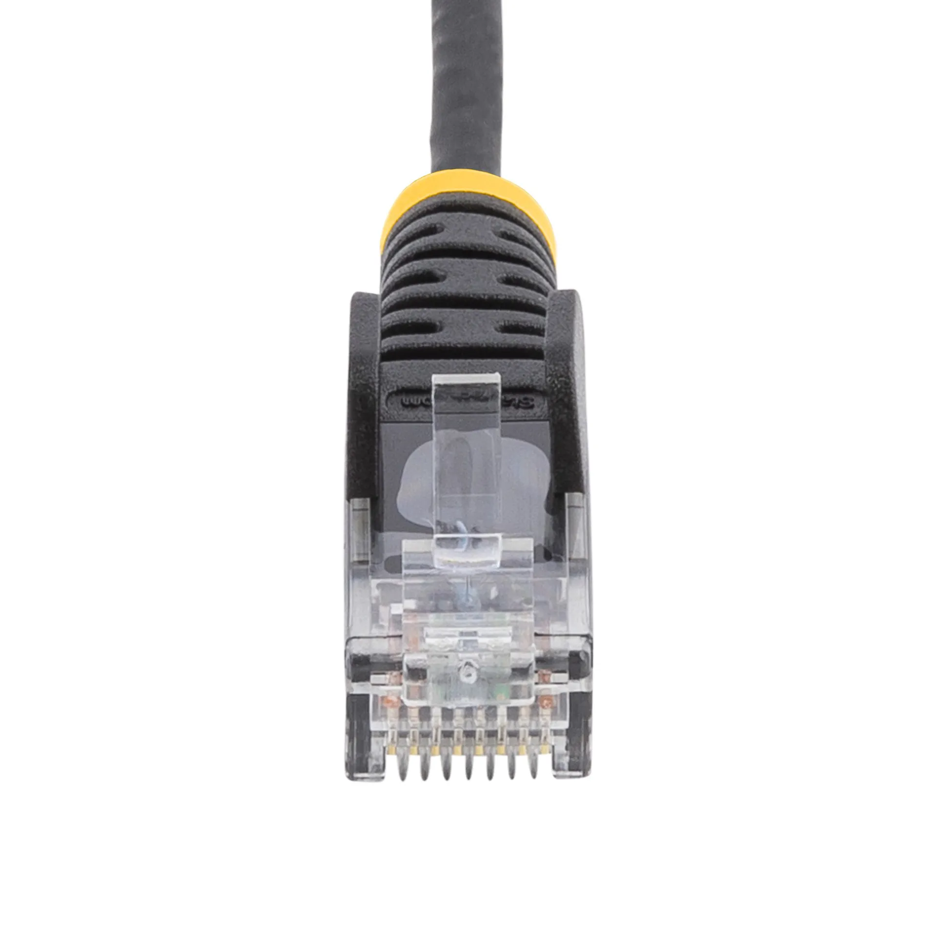 StarTech.com 3 m Cat6-Kabel - Schlank - Snagless RJ45-Anschlüsse - Schwarz – Bild 4