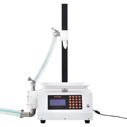 VEVOR Abfüllmaschine 2 L/min Flüssigkeitsabfüllmaschine 50–5000 g Flaschenabfüllmaschine 315 x 260 x 175 mm Pastenfüllmaschine 120-W-Pumpe Automatisch Füllmaschine ideal für Wein Milch usw. – Bild 9