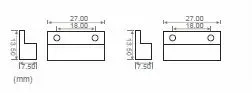 ALLNET MSR zbh. Magnet-Fenster/Türkontakt (NO) weiss ALL3041 KEFA (Phoenix® kompatible) – Bild 2