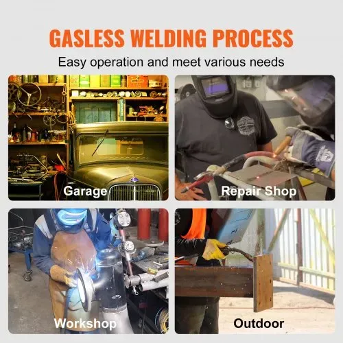 VEVOR 1 Rolle Fülldraht E71T-GS 0,8 mm 4,5 kg MIG/MAG-Schweißdraht 200 mm Spulendurchmesser Schweißdrahtrolle 560 Mpa Zugfestigkeit Fülldrahtschweißen ohne Schutzgas – Bild 5