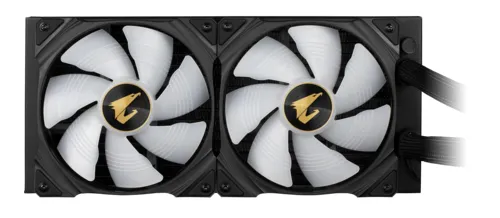 GIGABYTE AORUS WATERFORCE X 280 Prozessor All-in-One-Flüssigkeitskühler Schwarz 1 Stück(e) – Bild 2