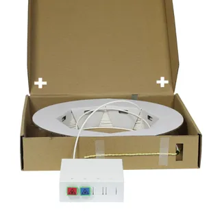 LWL-FTTH Compact Box vorkonfektioniert, 2xSC/APC -> open End, 60m, 9/125u, G.657.A2, 2-Faser, OD=2.2mm, Synergy 21 LWL-FTTH Compact Box vorkonfektioniert, 2xSC/APC -> open End, 60m, 9/125u, G.657.A2, 2-Faser, OD=2.2mm, Synergy 21