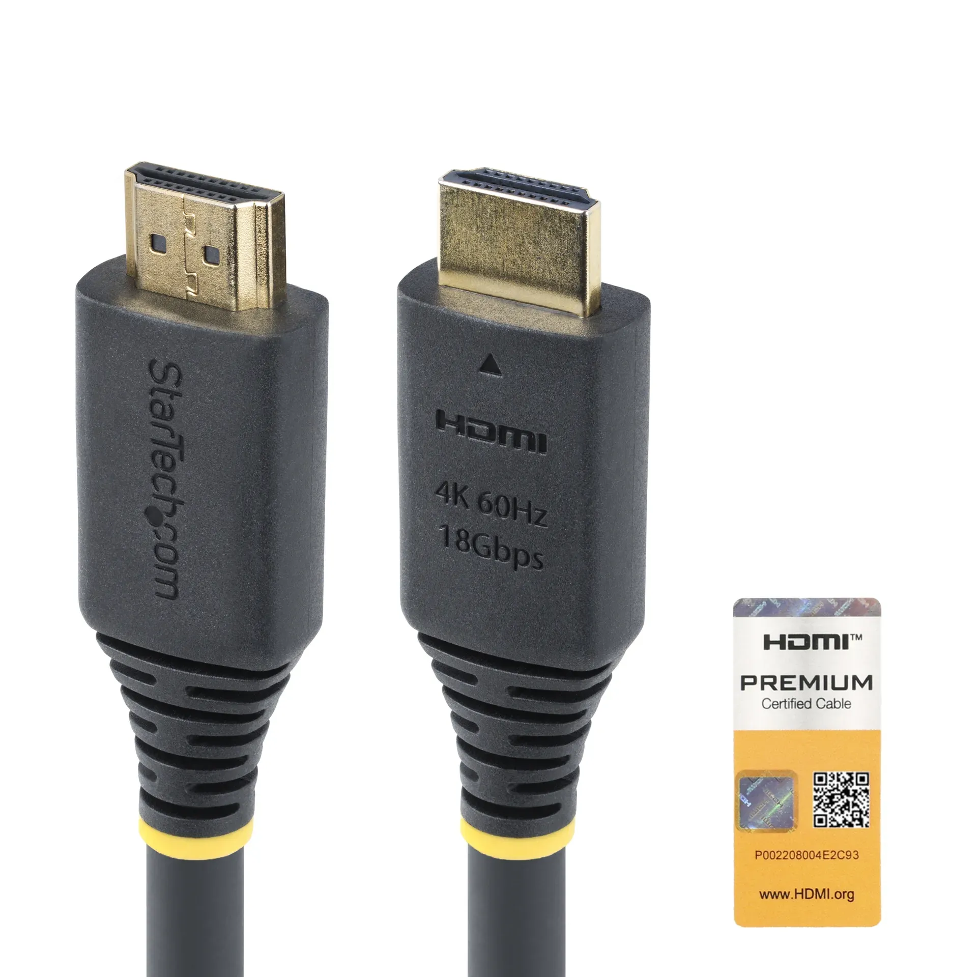 StarTech.com 10m Aktives High Speed HDMI Kabel, 4K 60Hz/1440p 144Hz, HDR10/HDCP 2.2/ARC, 18Gbps, UHD HDMI 2.0 Arc Kabel für Fernseher/Monitor/PC/Laptop/Projektor, TPE-Mantel StarTech.com 10m Aktives High Speed HDMI Kabel, 4K 60Hz/1440p 144Hz, HDR10/HDCP 2.2/ARC, 18Gbps, UHD HDMI 2.0 Arc Kabel für Fernseher/Monitor/PC/Laptop/Projektor, TPE-Mantel