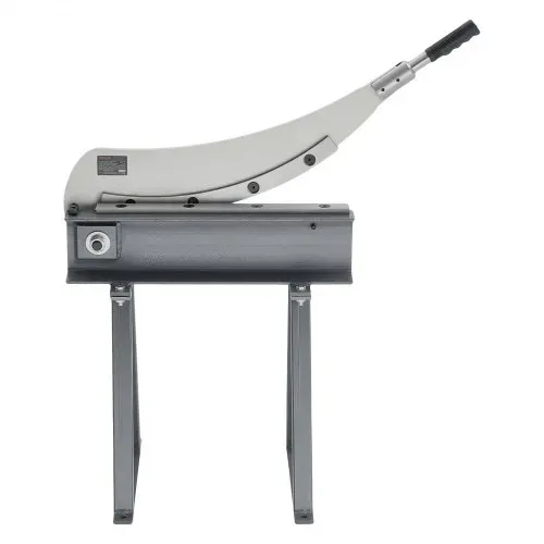 VEVOR Handhebelschere, 500 mm Bettbreite, Hebelschere, Guillotine Blechschneider für die Blechbearbeitung, mit Q235-Material, Ständer, für Leiterplatten, Aluminium, Stahl, Kupfer, Kunststoff – Bild 8
