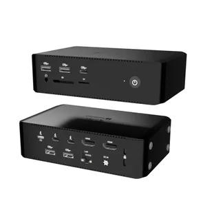 i-tec Thunderbolt5 Quattro Display Docking Station, 5x USB, 2.5 GLAN + Power Delivery 140W i-tec Thunderbolt5 Quattro Display Docking Station, 5x USB, 2.5 GLAN + Power Delivery 140W