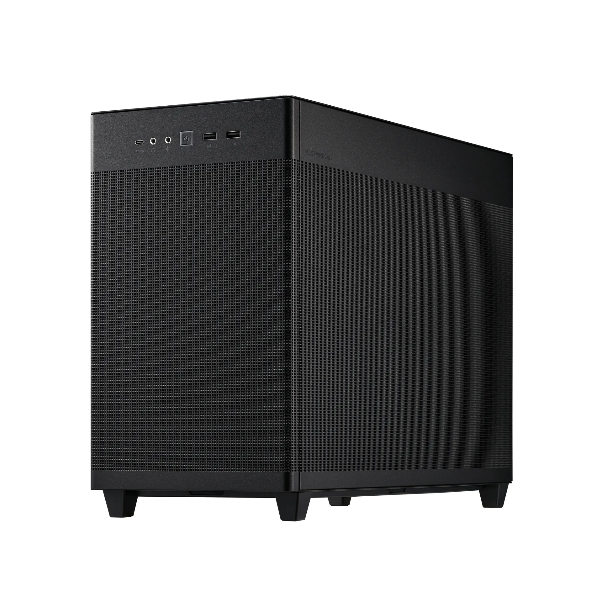 ASUS PRIME AP201 MicroATX Mini Tower Schwarz – Bild 4