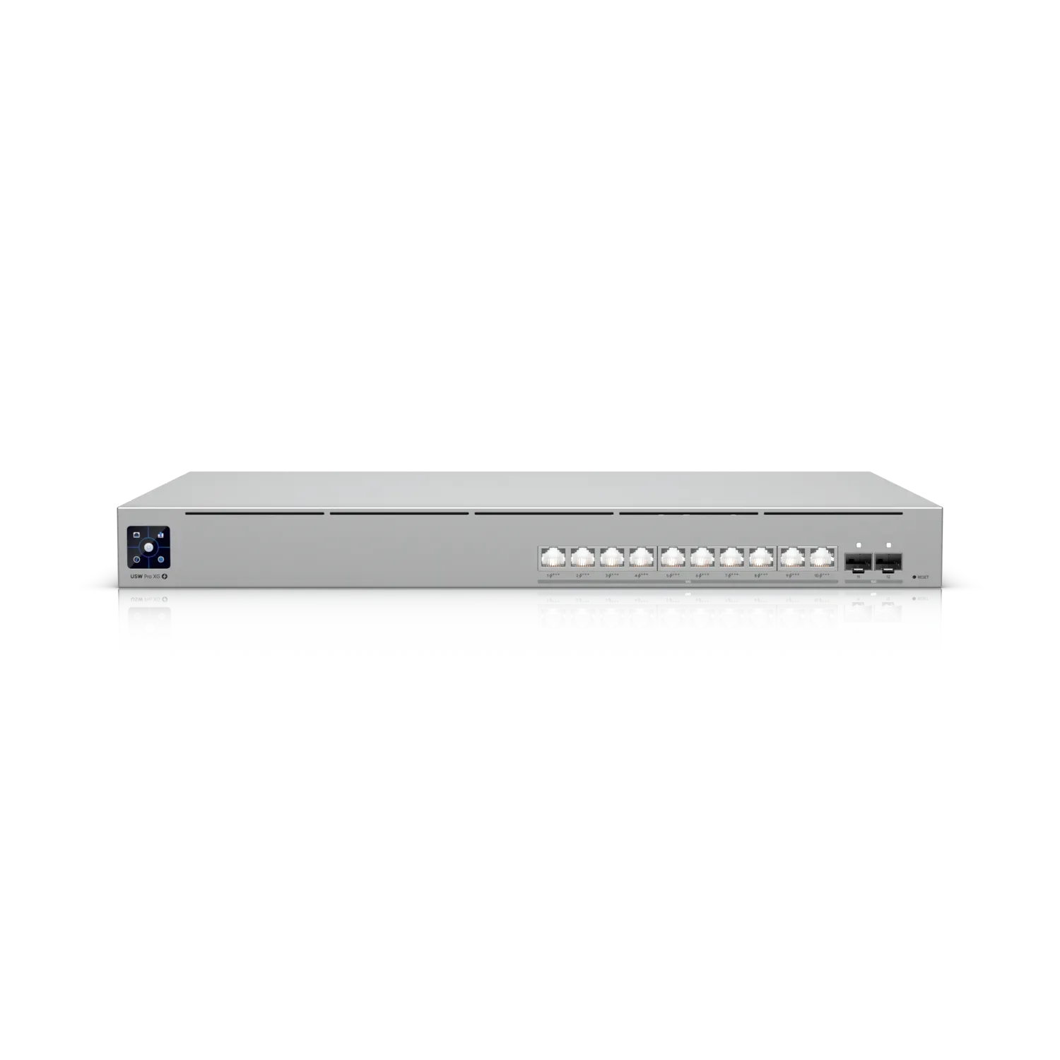 Ubiquiti Switch full managed Layer3 12 Port • 10x 10 GbE • PoE Budget 400W • 10x PoE+++ • 2x SFP+ • 19” • UniFi • USW-Pro-XG-10-PoE Ubiquiti Switch full managed Layer3 12 Port • 10x 10 GbE • PoE Budget 400W • 10x PoE+++ • 2x SFP+ • 19” • UniFi • USW-Pro-XG-10-PoE