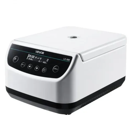 VEVOR Zentrifugenmaschine 100-2100 xg RCF elektrische Laborzentrifugenmaschine mit 1 Rotor für 2/5/10/15/50 ml Röhrchenkapazität, einstellbar 500-4000 U/min, geräuscharm für Laborexperimenten – Bild 10