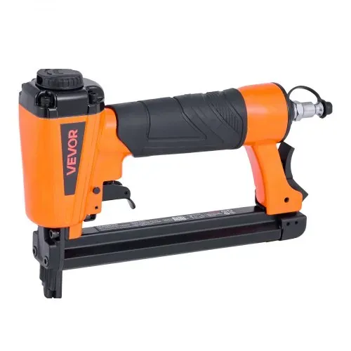 VEVOR Druckluftnagler, T50 Druckluft Tacker für 10,8 mm Krone, 4 -16 mm lange Klammern, 70 - 110 PSI Klammergerät für Holzbearbeitung, Polsterung, Stoff, Handwerk, DIY-Projekte – Bild 8
