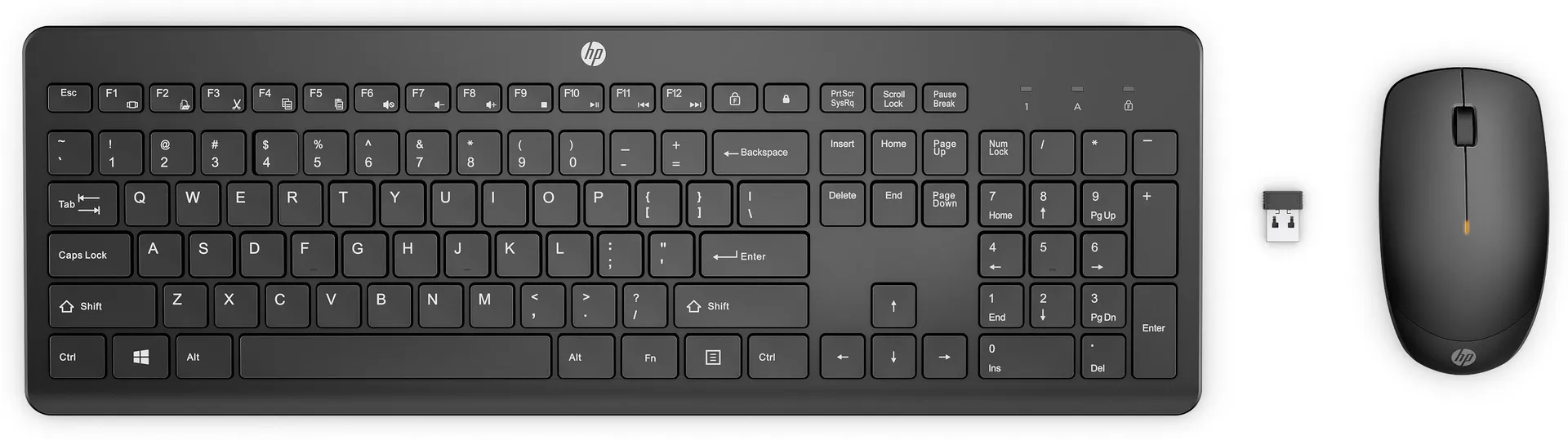 HP 235 Wireless-Maus und -Tastatur (kombiniert) HP 235 Wireless-Maus und -Tastatur (kombiniert)