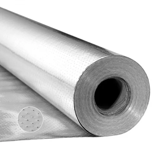 VEVOR Isolierfolie, 0,15 mm, Dämmfolie, Reflexionsfolie 76,2 x 1,22 m, Doppelt reflektierender Wärmeschutz aus Aluminiumfolie, Thermofolie, Wärmedämmrolle für Fenster, Wohnmobildächer VEVOR Isolierfolie, 0,15 mm, Dämmfolie, Reflexionsfolie 76,2 x 1,22 m, Doppelt reflektierender Wärmeschutz aus Aluminiumfolie, Thermofolie, Wärmedämmrolle für Fenster, Wohnmobildächer