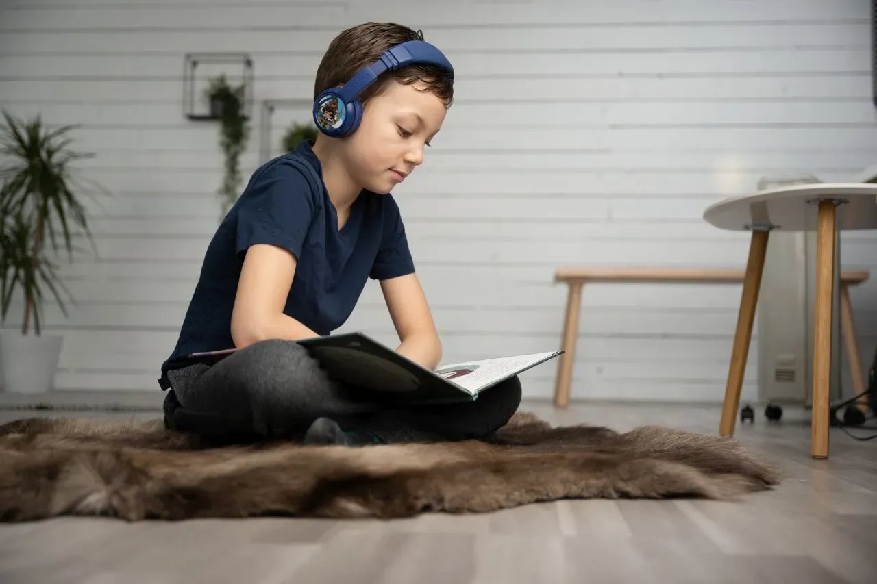 Onanoff Kopfhörer für Kinder / Basic / Bluetooth / Dunkelblau – Bild 4