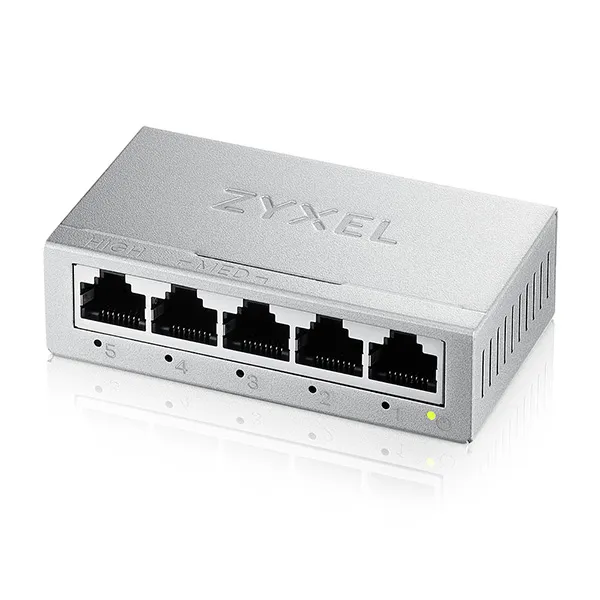 Zyxel GS-105BV5-EU0101F Netzwerk-Switch Unmanaged L2 Gigabit Ethernet (10/100/1000) Zyxel GS-105BV5-EU0101F Netzwerk-Switch Unmanaged L2 Gigabit Ethernet (10/100/1000)