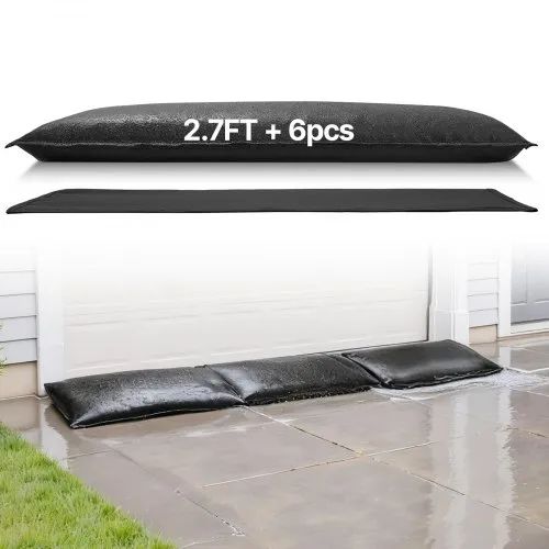 VEVOR Sandsäcke (sandfrei) 6-tlg. (83 x 43 cm) Hochwasserbarriere Hochwasserschutz, Überschwemmungsschutzsäcke für Haus Tür Keller Garage Hochwassersäcke Hochwassersperre VEVOR Sandsäcke (sandfrei) 6-tlg. (83 x 43 cm) Hochwasserbarriere Hochwasserschutz, Überschwemmungsschutzsäcke für Haus Tür Keller Garage Hochwassersäcke Hochwassersperre