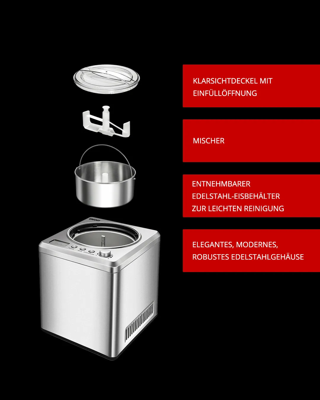 Unold EISMASCHINE Exlusiv 48872 – Bild 2