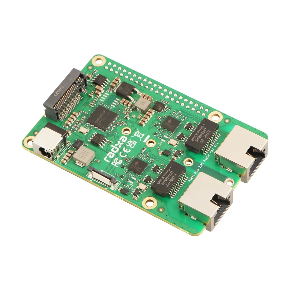RADXA Dual 2.5GBit Router Hat, M.2, Raspberry 5, Radxa – Bild 4