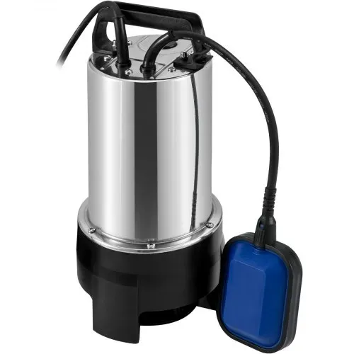 VEVOR Tauchpumpe 1100W Schmutzwasserpumpe 230V Gartenpumpe Durchfluss 333,3L/min Schmutzwassertauchpumpe IPX8 Auslass zuschneidbar zum Pumpen von Wasser aus Schwimmbädern Teichen – Bild 10
