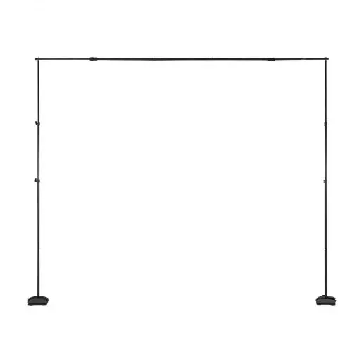 VEVOR Hintergrundständer verstellbares Fotohintergrundständer (Hintergrundtuch: 260 x 300 cm), Hintergrundständer mit 7 Querstangen, Bildschirmständer für Produktfotografie Studiofotografie – Bild 9