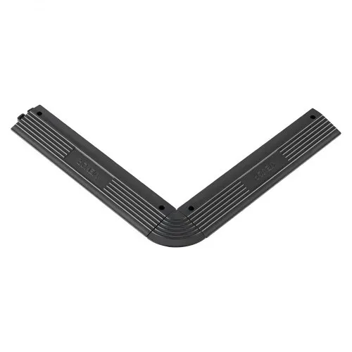 VEVOR 11 Stk. Rampenstück für Garagenboden Belag, 31 x 6 cm Auffahrrampe für Klickfliesen, PP Rampe mit 4 Eckstück Rutsch für Werkstattboden Garagenboden Klickfliesen, NUR für VEVOR Drainagematten – Bild 10