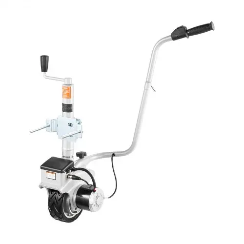 VEVOR Elektrische Rangierhilfe, 2,5 T Anhängelast, 380 W 12 V motorisiertes Stützrad mit 7 m/min Bewegungsgeschwindigkeit, einstellbare Klemmhöhe & Gummireifen, zum Bewegen von Wohnwagen & Booten – Bild 9