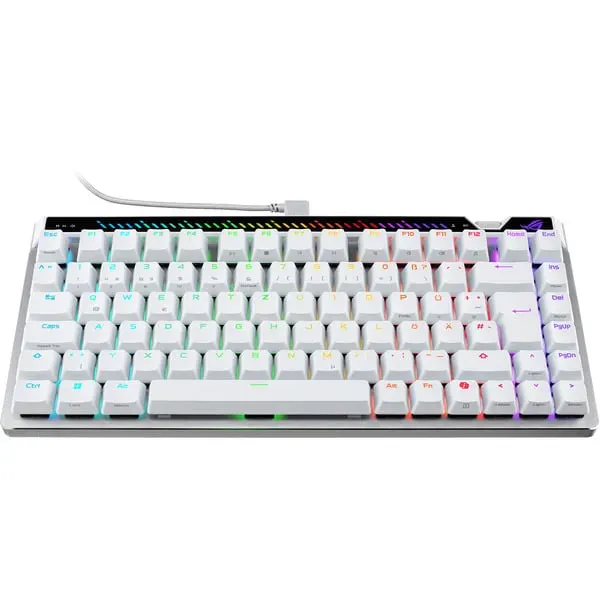 ASUS ROG Falchion Ace 75 HE WHT Tastatur Gaming USB QWERTZ Deutsch Weiß ASUS ROG Falchion Ace 75 HE WHT Tastatur Gaming USB QWERTZ Deutsch Weiß