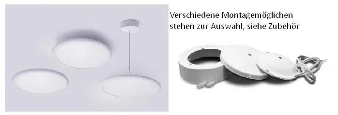 Synergy 21 LED light panel R400 neutralweiß rund – Bild 6
