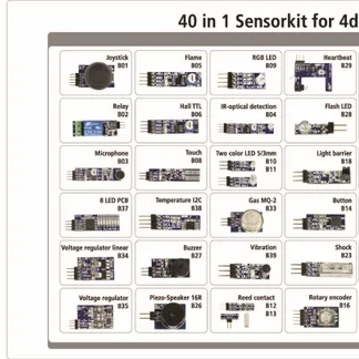ALLNET 4duino Sensor Kit 40 in 1 SET ALLNET 4duino Sensor Kit 40 in 1 SET