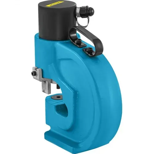 VEVOR Hydraulische Lochstanzwerkzeug 35T Hydraulic Knockout mit Metallplatten Punch Driver 4 Lochstanzwerkzeug Handpumpen-Kit 110 mm Kehle Schneideisen Hydraulische Locher Blechlocher Locheisen – Bild 10
