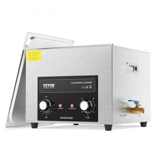 VEVOR 15 L Ultraschallreiniger mit Heiztimer & Korb professionelle digitale Schallkavitationsmaschine, 360 W Reinigungsmaschine für Laborwerkzeuge Metallteile Vergaser Messing Autoteile Motorteile VEVOR 15 L Ultraschallreiniger mit Heiztimer & Korb professionelle digitale Schallkavitationsmaschine, 360 W Reinigungsmaschine für Laborwerkzeuge Metallteile Vergaser Messing Autoteile Motorteile