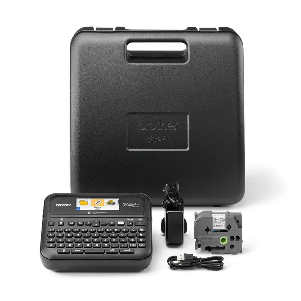 Brother PT-D610BTVP Etikettendrucker Wärmeübertragung 180 x 360 DPI 30 mm/sek Verkabelt & Kabellos TZe Bluetooth – Bild 4