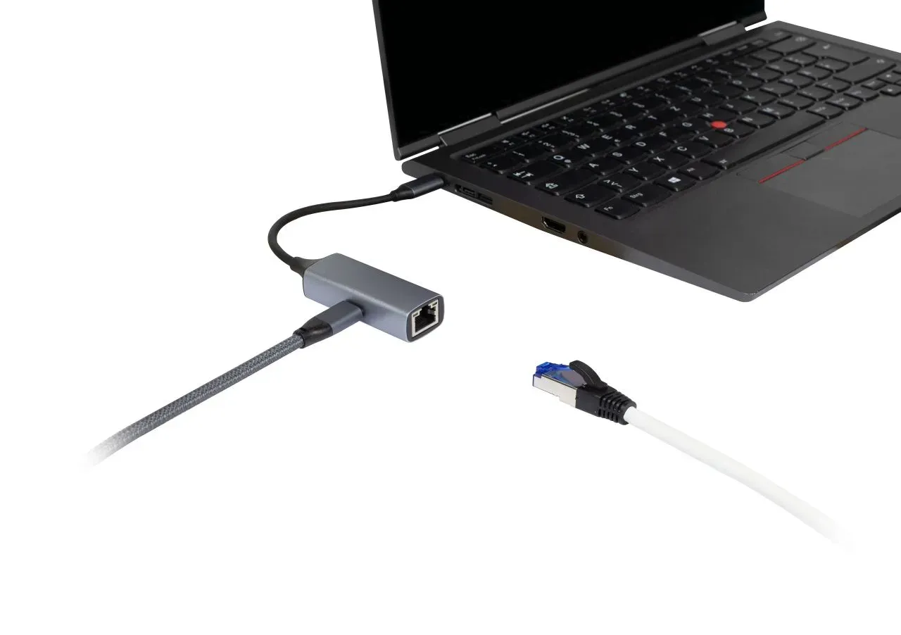 ALLNET USB 3.0 Typ-C Netzwerk Adapter 1 Gigabit LAN ALL-NC-1GPD-USB-C *ALLTRAVEL* – Bild 9