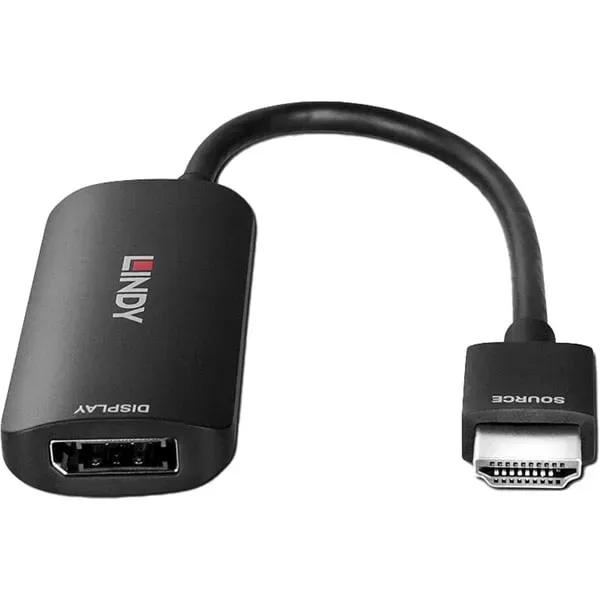 Lindy 38327 Videokabel-Adapter 157 m HDMI Typ A (Standard) DisplayPort Schwarz – Bild 3