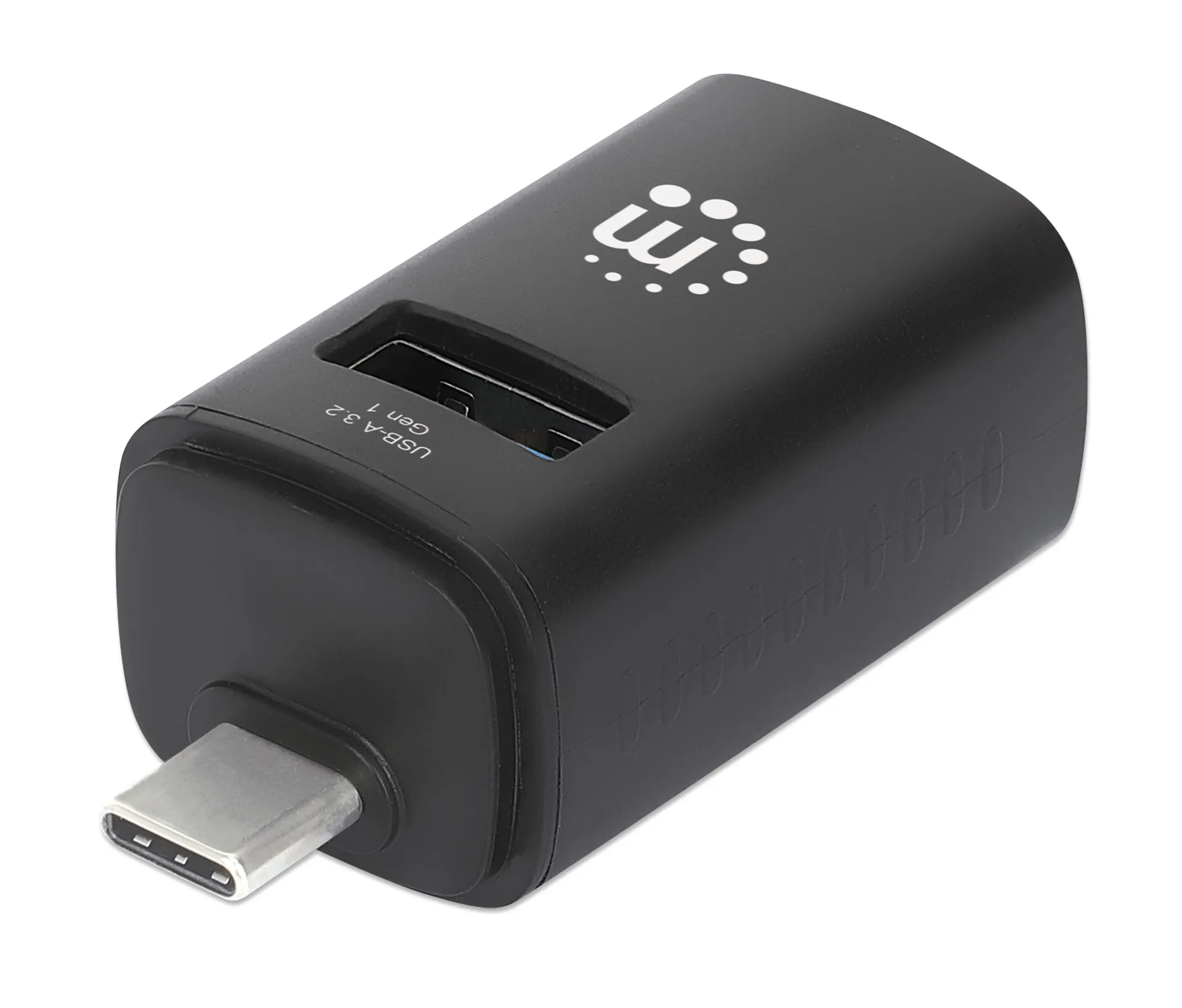 Manhattan 180993 Schnittstellen-Hub USB 3.2 Gen 1 (3.1 Gen 1) Type-C 5000 Mbit/s Schwarz Manhattan 180993 Schnittstellen-Hub USB 3.2 Gen 1 (3.1 Gen 1) Type-C 5000 Mbit/s Schwarz